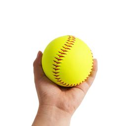 Oficial tamanho treinamento softball para crianças, esportes prática softball, desmarcando bola, 12" - Image 3