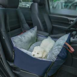 Tampa de assento de carro impermeável para animais de estimação, ninho lavável, cama de cachorro, gato portador, conforto macio, lavável, viagem - Image 4