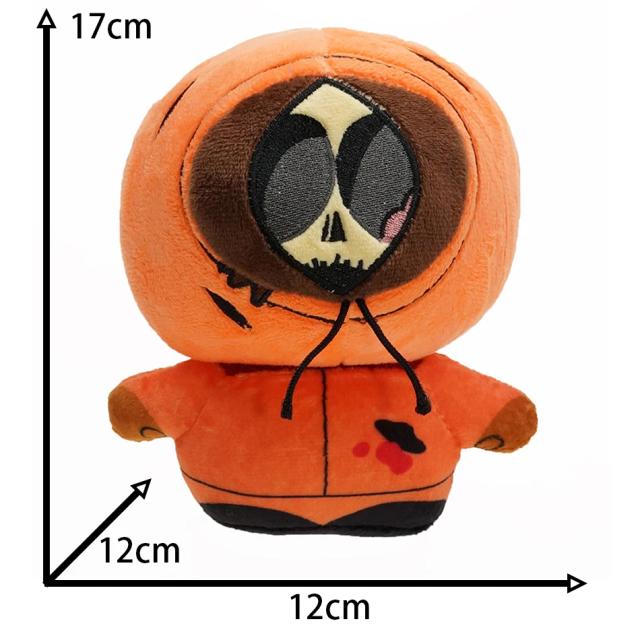 Pelúcia South Park 20cm Cartman Stan Butters - Brinquedo Macio para Crianças