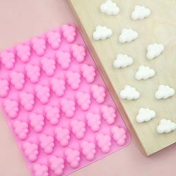 Nuvens Molde De Silicone para Cozimento DIY, Forma Do Tempo, Bolo, Chocolate, Fondan, Cubo De Gelo, Mousse, Decoração Do Bolo, Molde De Cozimento - Image 2