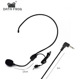 -Microfone com fio profissional, megafone, alto-falante de rádio, amplificador de voz, som claro, microfone para conferência, 3,5mm - Image 1