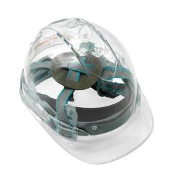 Capacete de segurança transparente para construção Escalada Steeplejack, trabalhador protetor, chapéu duro, local de trabalho ao ar livre, proteção de cabeça - Image 1