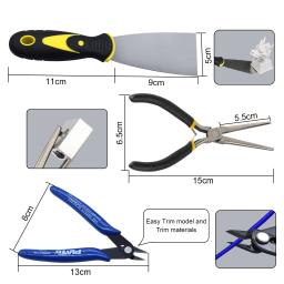 Kit de ferramentas, faca de corte, cortador de borda, peças de impressora 3d, chave, agulha para bocal, raspador, cabo de corte - Image 3