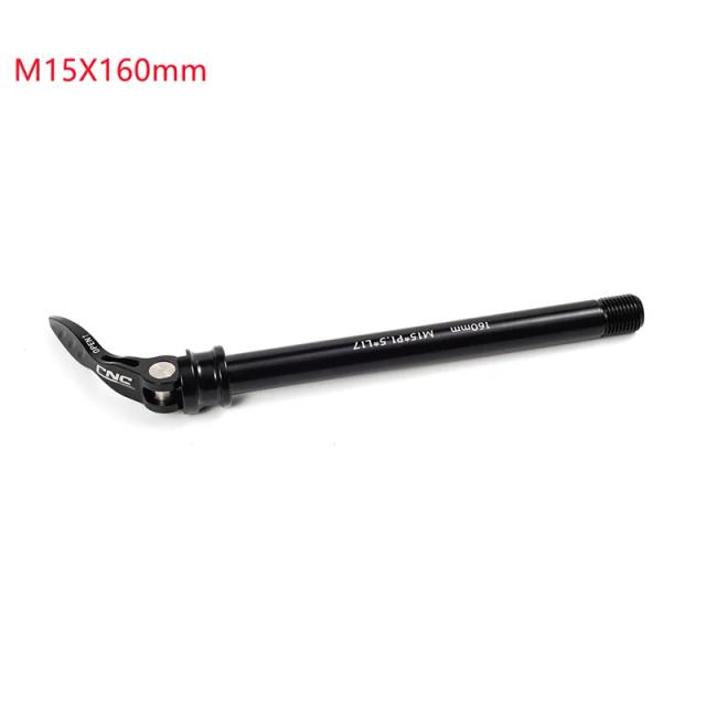Eixo de Bicicleta CNC Fat Bike Dianteiro Traseiro M15x160mm M12x210mm