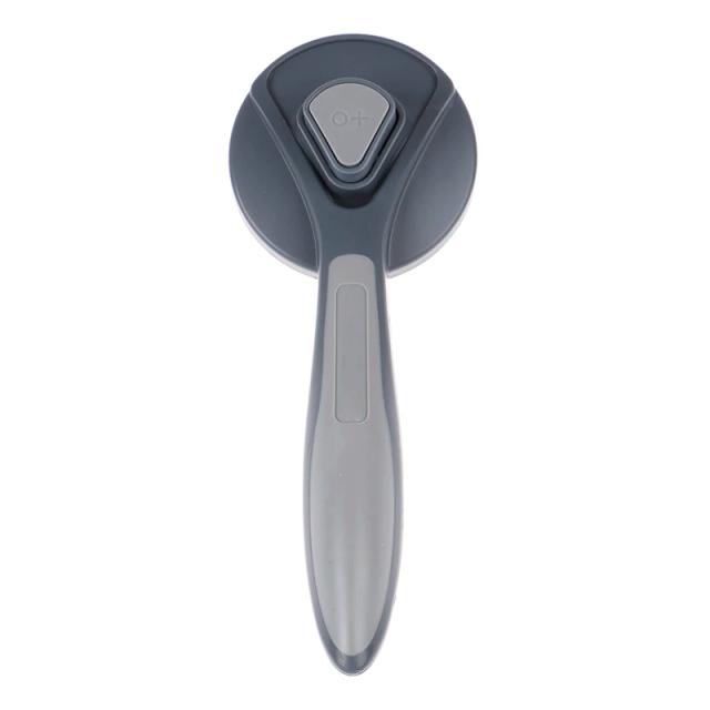 Escova Removedora de Pelos para Gatos e Cães com Limpeza Automática - Pente Slicker para Pet Grooming