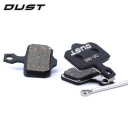 Poeira 1 par de pastilhas de freio a disco hidráulico de bicicleta semi-metal mtb peças de mountain bike para shimano xt xtr m315 sram avid bb5 bb7 e1 e3 - Image 5