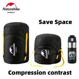 Naturehike-Camping saco de compressão para 3-4kg saco de dormir, à prova de respingos, multifuncional, portátil, acessórios, armazenamento Sack - Image 4