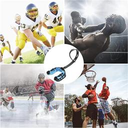 Futebol Mouthguard com proteção labial, protetor bucal, cinta protetor bucal, basquete, karatê, rugby, boxe, acessórios - Image 4
