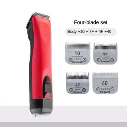 Profissional elétrico Pet Shaver, Plug-in Dual-Use Clipper, cão e gato Teddy Pusher, CP-9060 Set - Image 2