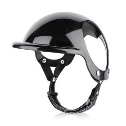 Novo animal de estimação capacetes cão gato bicicleta capacete da motocicleta com óculos de sol segurança cão chapéu para viajar head protection pet suprimentos - Image 5