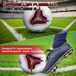 Futebol profissional do PVC costurado à máquina, futebol do treinamento, bola de futebol para crianças e adultos, tamanho oficial 5 - Image 5