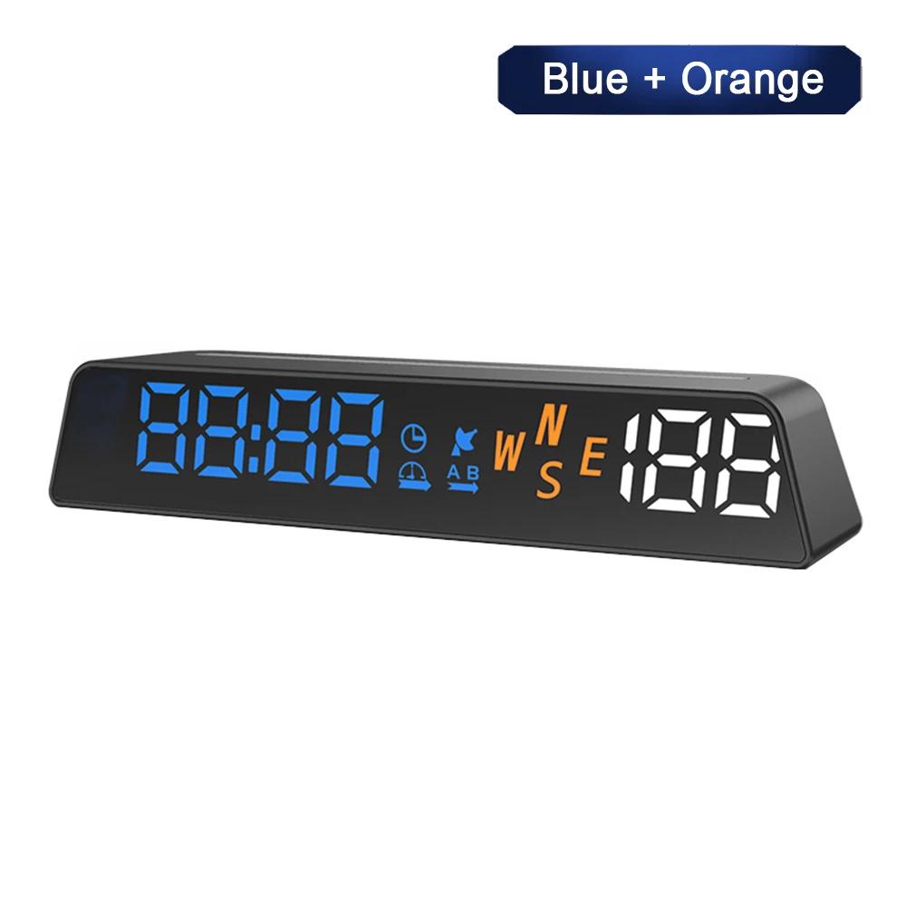 Vjoycar 2023 gps painel hud gague digital velocímetro tempo bússola altitude plug and play acessórios eletrônicos para todos os carros - Image 1