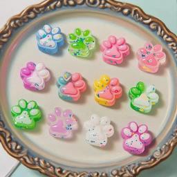 10 pçs mini bonito gato garra de pelúcia pitada diversão colorido halloween festa de natal pacote enchimentos para redução de pressão estilo dos desenhos animados - Image 5