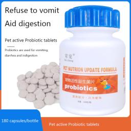 Comprimidos probióticos para cães e gatos, Produtos para Saúde Animal, Regulamentação Estomacal e Suplemento Nutricional, 180 Comprimidos - Image 3