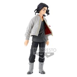 Japonês Anime Figura Brinquedos Colecionáveis Boneca, Banpresto Tokyo Revengers, Baji Keisuke Vol.2, Figurinhas Originais, 17cm - Image 3