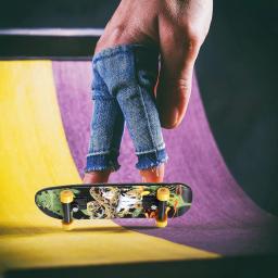 10 pçs mini skate fingerboard dedo scooter crianças brinquedo coisas legais gadgets festa favores engraçado presente idéia kinder spiele - Image 3