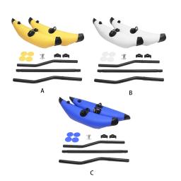 Liga de alumínio caiaque canoa, pesca inflável, flutuante, esportes aquáticos, engrenagem estabilizador definido, remo acessório - Image 1