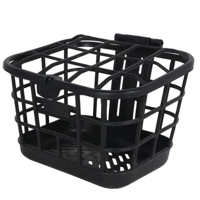 Cesta de Armazenamento Frontal para E-bike: Resistente, Fácil Instalação e Alta Capacidade para Scooters e Bicicletas.