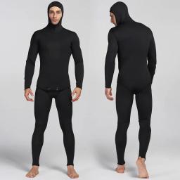 Roupa de mergulho 3mm de mergulho de duas peças ao ar livre quente à prova dwaterproof água traje de surf - Image 2