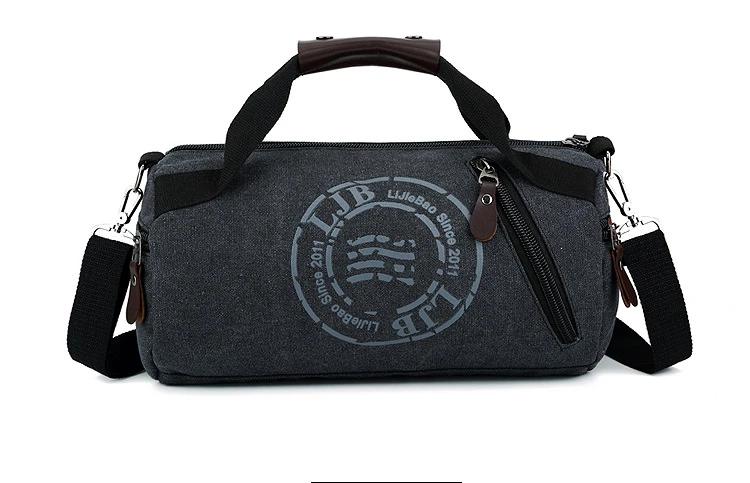 Bolsa de lona durável multifuncional, masculina, esportiva, para treinamento, academia, fitness, para atividades ao ar livre, para homens e mulheres - Image 1