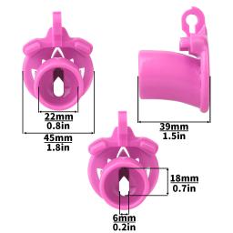 Fechadura de castidade negativa integrada com cinto para homens, 4 anéis de galo, gaiola antiderrapante abdominal masculina, micção conveniente, brinquedo sexual - Image 2