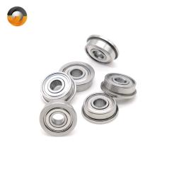 Rolamento de esferas Deep Groove Flange, Skate De Aço, Eixo Radial, 4x11x4mm, F694ZZ ABEC-7, 10Pcs - Image 3