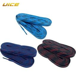 Cadarços de skate acessórios de hóquei 84/96/108/120in trança de camada dupla para esportes patins derby patins bota patins de hóquei no gelo sapato - Image 4