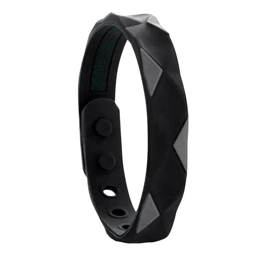 Anti-Estático Silicone Sports Pulseira para os Amantes, Pulseiras Impermeáveis, Infravermelho Distante, Íons Negativos, Anti-Fadiga - Image 1