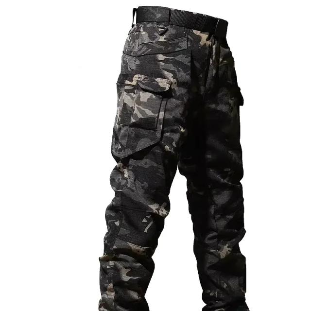 Conjunto Tático Militar Camuflado Masculino para Caça e Airsoft - Tamanho Asiático