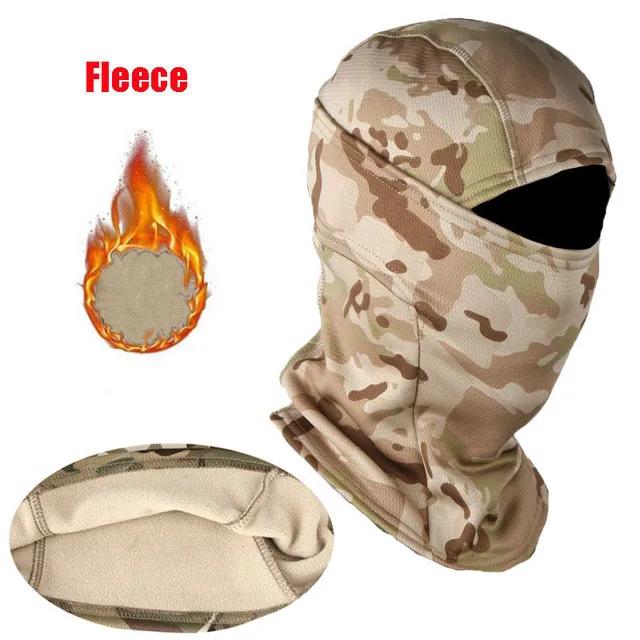 Balaclava de lã quente para homens: boné esportivo, cachecol de esqui e chapéu de ciclismo para o inverno