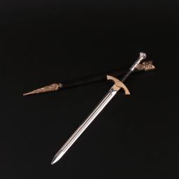 Espada Medieval de Excalibur, Espada Pequena e Curta, Espada Miniatura, Espada Miniatura, Coleção de Faca, Figuras Medievais, 7 pol, 21cm, Escala 1:6 - Image 1