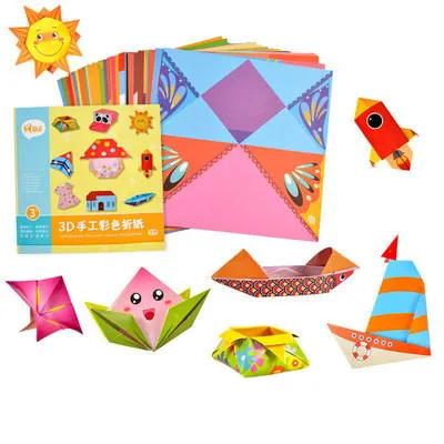 Coleção de Origami Animal em Papel Dobrável - 54 Peças para Artesanato e Decoração de Casa, 14cm, 27 Modelos Diversos