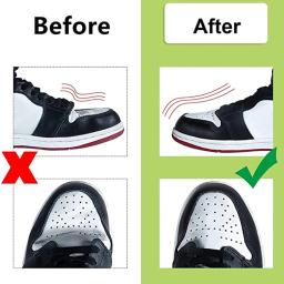 5Pairs Anti Vinco Shoes Protetor para Ténis Dobrando Crack Toe Cap Vincos Protetores Antirrugas Suporte Sneaker Acessórios - Image 5