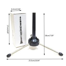 Flauta expositor oboé suporte flauta rack instrumentos suporte clarinete suporte suporte saxofone - Image 6
