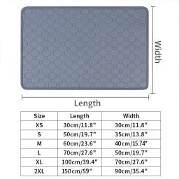 Reutilizável lavável cão Pee Pad, esteira de urina, assento de carro, sofá do assoalho, impermeável, absorvente, fralda de treinamento, cachorro, gato, Pet Supplies - Image 6