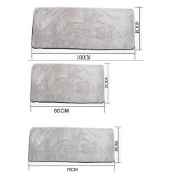 SEAMETAL-Toalha de Lavagem Automóvel de Microfibra, Sem Fiapos, Toalhas de Limpeza, Pano de Secagem Ultra Macio, Ferramentas de Lavagem, 100x40cm - Image 2