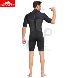 SBART-fato de neoprene masculino, roupa de banho, guarda de surf, pesca submarina, roupa molhada com mergulho, caiaque e mergulho, manga curta, 4XL, 2023 - Image 5