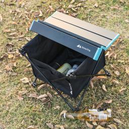 Mesa dobrável ShineTrip Saco de prateleira para armazenamento de itens diversos Piquenique Camping Churrasco Saco de armazenamento portátil Rack de mesa ao ar livre Bolso para pendurar - Image 3