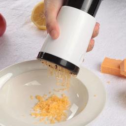Ralador De Queijo Portátil Rotativo, Ferramenta De Cozinha Versátil Para Queijo E Legumes, 1 Pc - Image 5