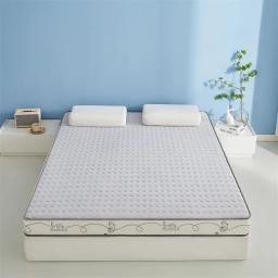 VESCOVO-Colchão De Látex, Topper De Tatami Espessado, Tecido De Algodão De Malha, 140x200, 150x200 - Image 2