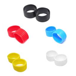 Raquete de tênis Grip, anel elástico, Fix Overgrip, flexível, protetor antiderrapante, envoltórios, ao ar livre, borracha fixa, acessórios, 2 pcs - Image 5