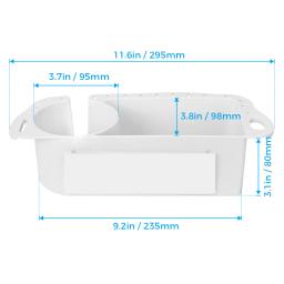 Marine Storage Caddy Box, Can, Cup Holder, Telefone, Caixa de Bebida, Organizador, Barco, Iate, Pontão, Cabine de Pesca, Universal, Multifuncional - Image 5