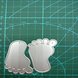 Moldes corte arte forma pegada, modelos corte, ferramentas estênceis relevo - Image 4