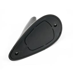1x carro preto olhar fin antena manequim aérea para aero-saab 9-3 9-5 93 95 à prova dwaterproof água abs plástico veículo antena peças exteriores - Image 6