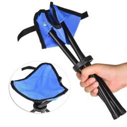 Cadeira dobrável portátil para lazer ao ar livre, banco de três pernas, acampamento, viagem, piquenique, atividades ao ar livre, acessórios de pesca - Image 2