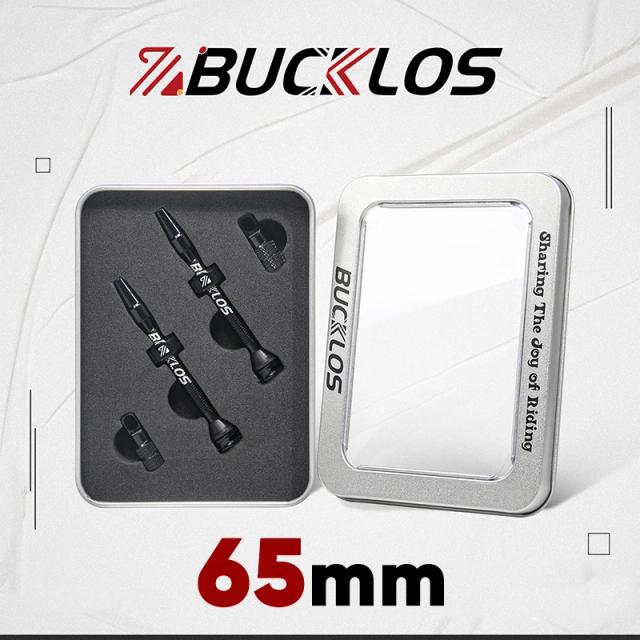 BUCKLOS Válvula Presta Alumínio Ultraleve CNC 99,99% Estanque 36% Mais Rápido Enchimento