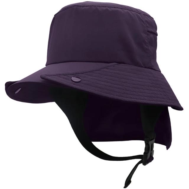 Chapéu de Pescador Destacável com Protetor Solar e Aba Grande para Aventura ao Ar Livre e Atividades Aquáticas com Secagem Rápida e Proteção UPF50+