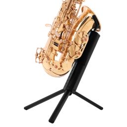 Dobrável portátil saxofone tripé suporte protetor, sax suporte, sopros instrumentos acessórios para Alto e Tenor, novo - Image 6