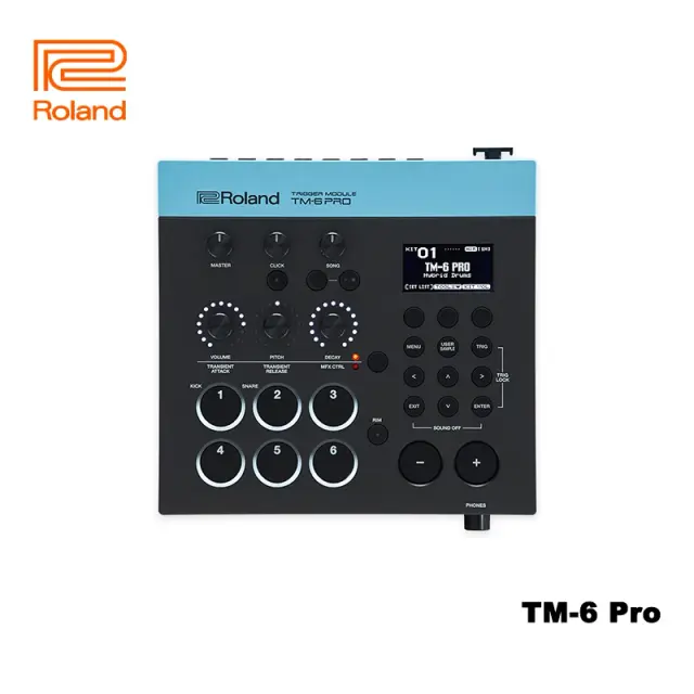 Módulo de Bateria Roland Híbrido TM-6 PRO com Gatilhos Acústicos para Bateria