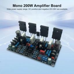 Placa de amplificador de áudio HiFi para alto-falante, tubo de alta potência, kit eletrônico 200W mono, 1943 Plus 5200 - Image 2